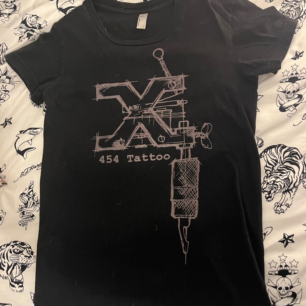 Small 454 Tattoo Shop Women’s Tee Shirt